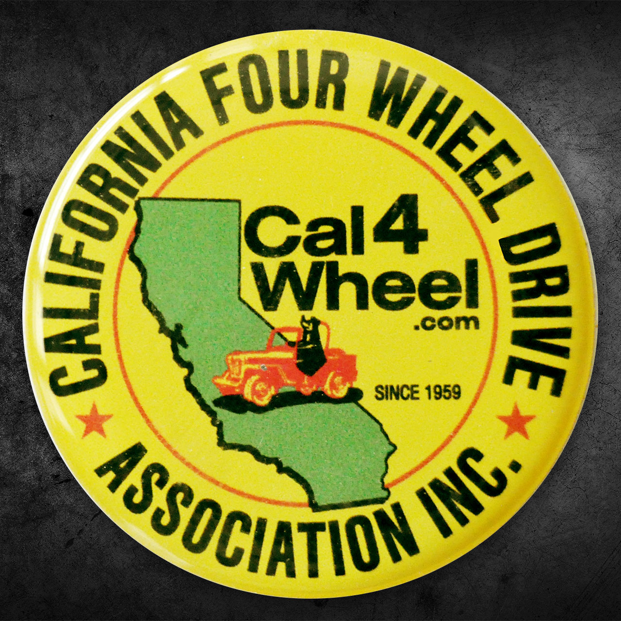 Cal4Wheel Domed Decal
